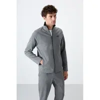 Tommy Life Heren Sweatshirt en Broek Set met Ritskraag