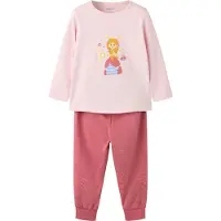 Name it Nachtkledij lichtblauw / karamel / magenta / rosé