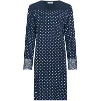 Pastunette Modal dames nachthemd donkerblauw Premium | Maat 40