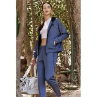 Tommy Life Dames Hoody Zip Sweatshirt en Broeken Set