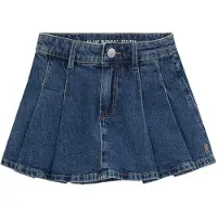 We fashion - Meisjes denim rok - Regular fit - Donkerblauw - Katoen - Maat: 146/152