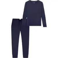Schiesser Pyjama 'Mix & Relax' blauw