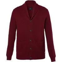 JP 1880 Regular Fit Vest Koperbruin, Effen