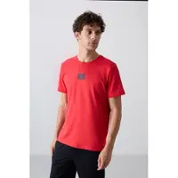 Tommy Life Bedrukte Katoenen Jersey T-Shirt en Shorts Set