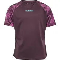 Hummel Blaze 26 Pro Training Short Sleeve T-shirt Paars 128 cm Kinderen