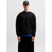 Jack & Jones Sweatshirt 'JJEBarron' zwart