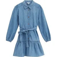 Blue Ridge Jurk 'Meisjes' blauw denim