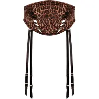 Hunkemoller Quinn Waspie met Dierenprint Bruin Dames | Maat: M
