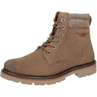Sioux - ADALRIK-704-TEX-H - Vrije tijd half-hoogHeren veterschoenHeren sneakers - Kleur: Taupe - Maat: 43