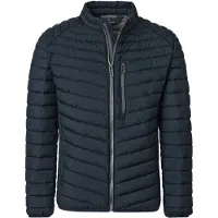 Casa Moda gewatteerde jas donkerblauw