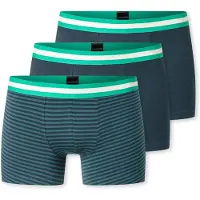 Schiesser Onderbroek ' 95/5 Multi ' groen / petrol / wit