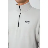 Tommy Life Heren Pluche Halve Rits Sweatshirt