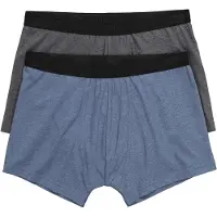 JP 1880 Bauchfit Onderbroek grijs/blauw, Melange