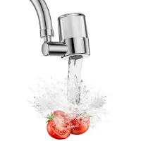 Sonstiges Waterkraanfilter, 720° draaibaar, 2 standen, roestvrij staal, chroom, voor keuken en badkamer