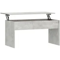 vidaXL Salontafel 102x50,5x52,5 cm bewerkt hout betongrijs