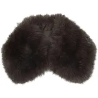 Comma Kragen donkerbruin