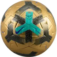 Nike Mbappé Academy Voetbal Maat 5 Metallic Goud Groen Blauw Zwart