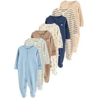 Next Nachtkledij beige / navy / lichtblauw / cappuccino / lichtbruin