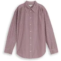 Tom Tailor Blouse pruim / wit