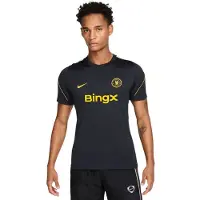 Nike Chelsea Strike Trainingsshirt 2026-2027 Donkerblauw Goudgeel