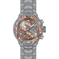 Invicta Speedway 49882 Herenhorloge - Quartz Uurwerk - Roestvrij Staal met Roségouden Wijzerplaat - 50 mm
