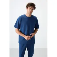 Tommy Life Heren Oversized T-shirt en Broek Set