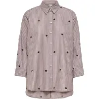 ONLY Blouse 'ONLNew Lina Grace' bruin / zwart / wit