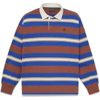 Timberland Shirt blauw / donkerbruin / wit