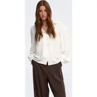 ONLY Onlmette Overhemd Dames Wit Xs