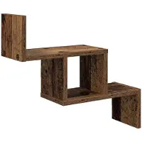 vidaXL Wandplank Oud hout 48 x 15 x 42 cm Bewerkt hout