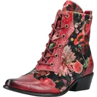 LAURA VITA Veterlaarsjes gemengde kleuren / rood