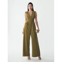 St MRLO Jumpsuit 'Aurora' olijfgroen