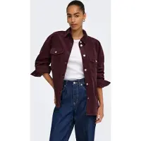 ONLY Blouse 'ONLTIGGY' donkerrood