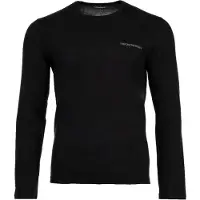 Emporio Armani Shirt lichtgrijs / zwart