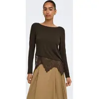 ONLY Shirt 'ONLLaila' chocoladebruin