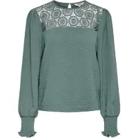 ONLY Blouse 'ONLMette' jade groen