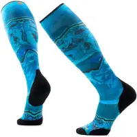 Smartwool Ski Targeted Cushion Storm Peak Print Otc Sokken