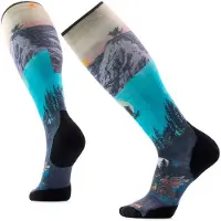 Smartwool Ski Targeted Cushion Winter Phase Print Otc Sokken