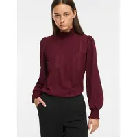 Vila Blouse 'VILyri' wijnrood