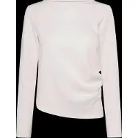 My Essential Wardrobe Dames Blouses Mwhelle Asymmetric Blouse - Gebroken Wit - Maat S