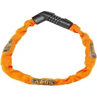 Unyqoos Famanu ketting met cijferslot, gemaakt van gehard staal - 6 mm dikke, vierkante ketting