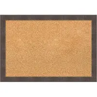 Famanu Korkbord met rustieke houten lijst - 66 x 46 cm
