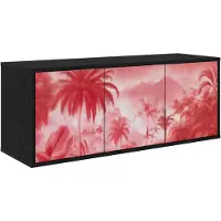 vidaXL Wandmeubel voor televisie, model AACHEN, 102 x 33 x 40 cm, materiaal: houtvezelplaat