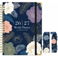 OEM - Schoolplanner 2026-2027 - Agenda met 12 Maandtabs - Voor Scholieren en Studenten