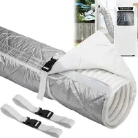 OEM - Airco Slanghoes - Isolatiehoes 150 x 53 cm - Zilver - Voor Mobiele Airco