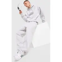 Adidas Originals Trefoil Open Hem Joggers, grijs