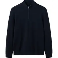 Mango Trui 'ANTIGUAP' donkerblauw