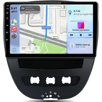 Hexinex Linux Draadloos Carplay & Andriod Auto Geschikt voor Ford Focus MK2 2004-2011 - 9 Inch HD TouchScreen - Bluetooth - Navigatie- WiFi -FM - RDS- Airplay - Plug & Play
