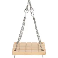OEM Houten hangmat speelgoed voor hamsters, cavia's, chinchilla's en woelmuizen - ideaal voor speelplezier en comfort in de kooi