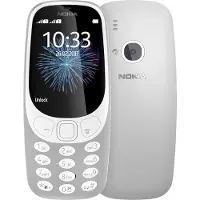 Nokia 3310 2G Ontgrendelde mobiele telefoon (2,4 inch kleurenbeeldscherm, 2MP camera, Bluetooth, radio, MP3-speler, dual SIM) in retro grijs